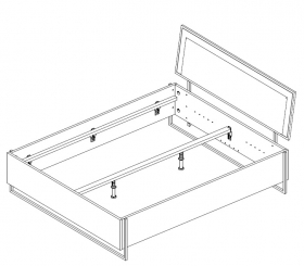 Schlafzimmer komplett Lotos Set A