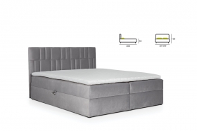 Boxspringbett Tim 3 mit 2 Bettksten