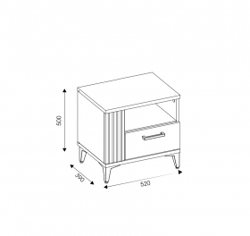 Schlafzimmer komplett Aria Set A